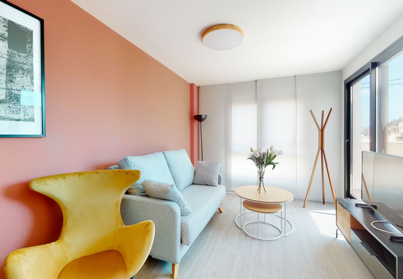 Apartamento en Alicante - Alicante Colorful Penthouse Center 5A