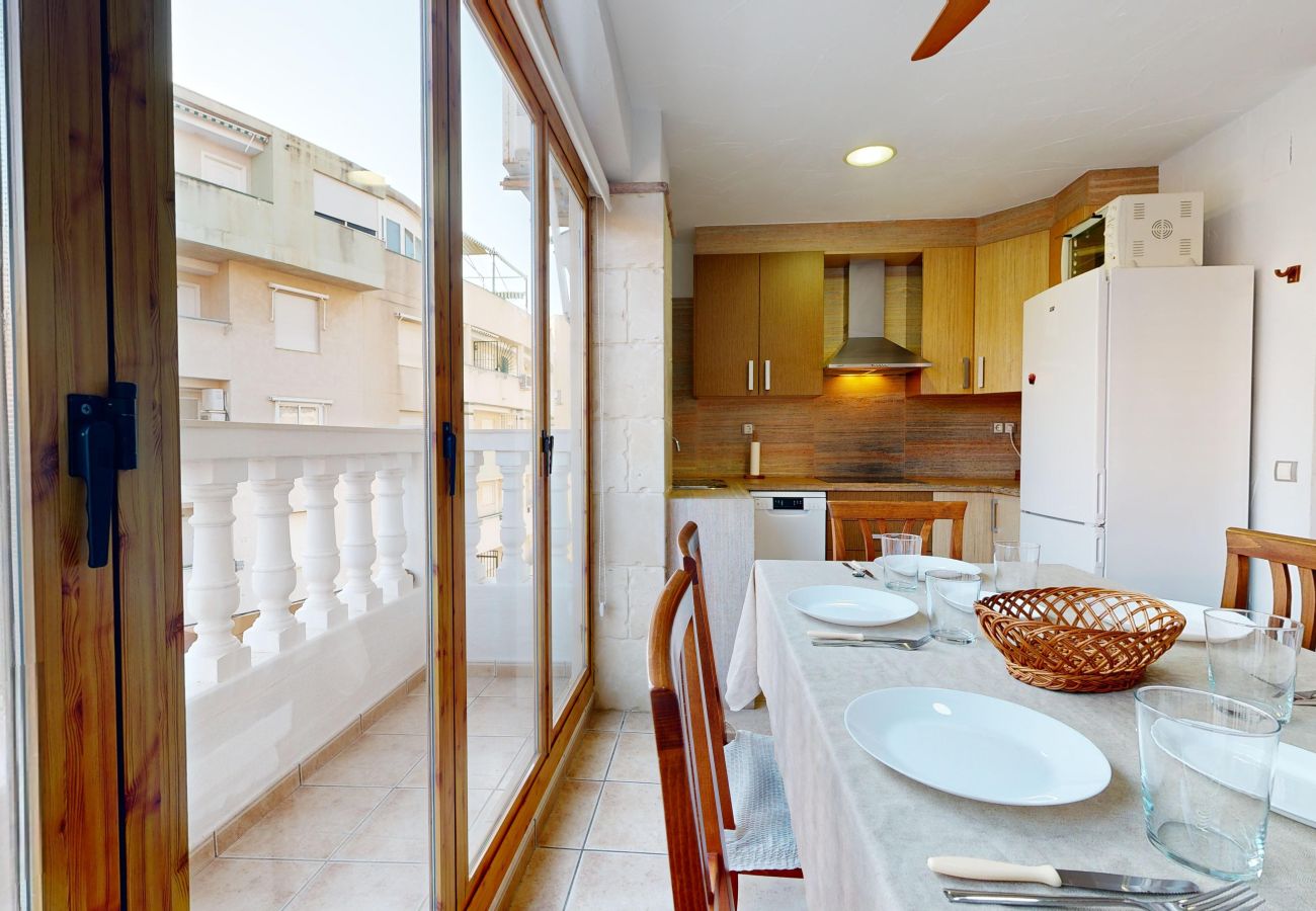 Apartamento en Santa Pola - Bright Apartment in Santa Pola Beach