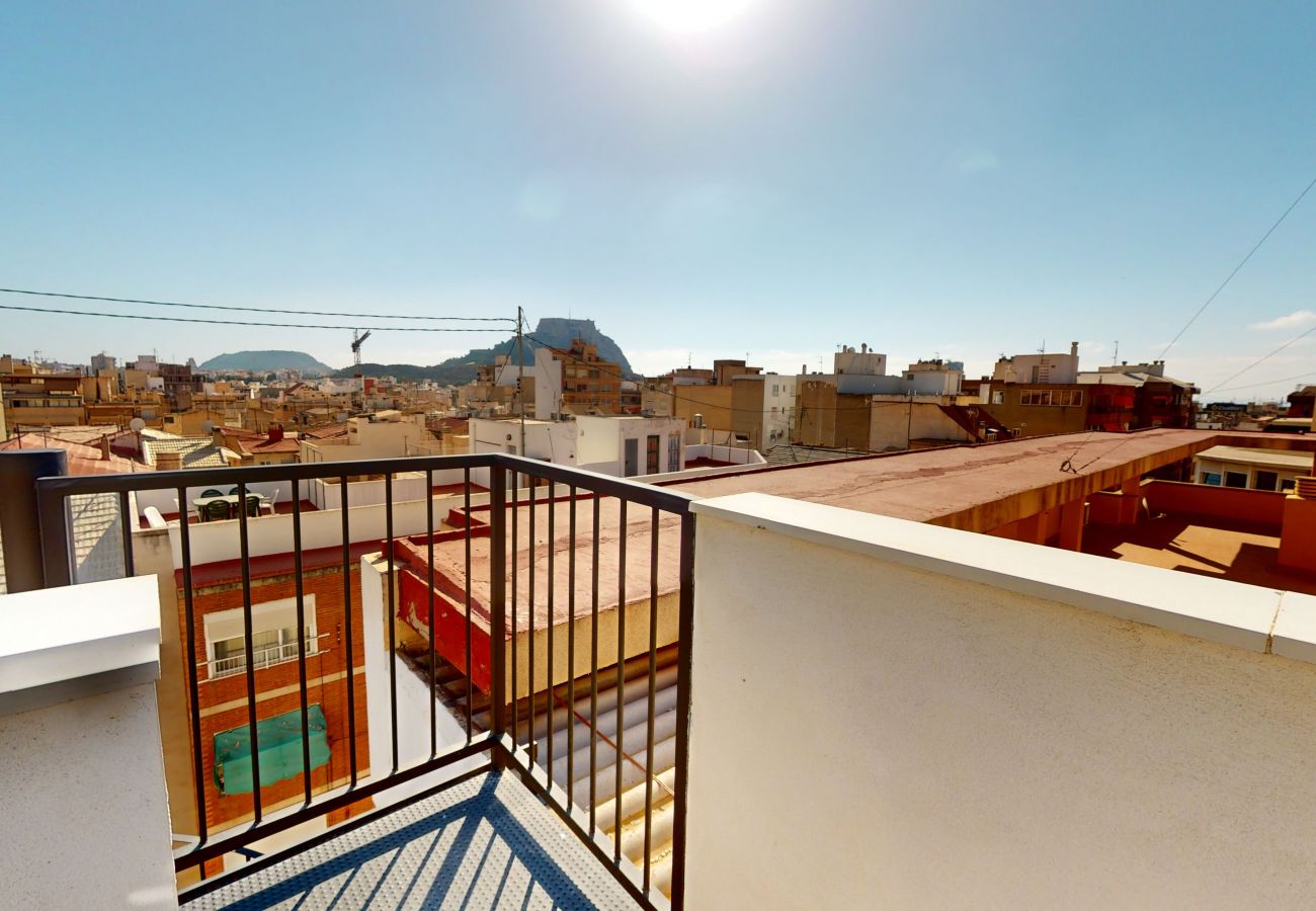 Apartment in Alicante / Alacant - Alicante Colorful Penthouse Center 5C